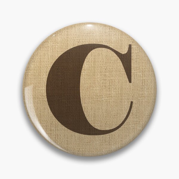 Artikelvorschau, Monogramm-Sackleinen-Initiale C entworfen und verkauft von Elsy's Art.