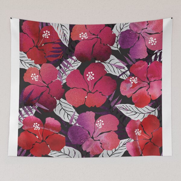 Item preview, Hibiscus Heat Night designed and sold by Kathi Klinger.