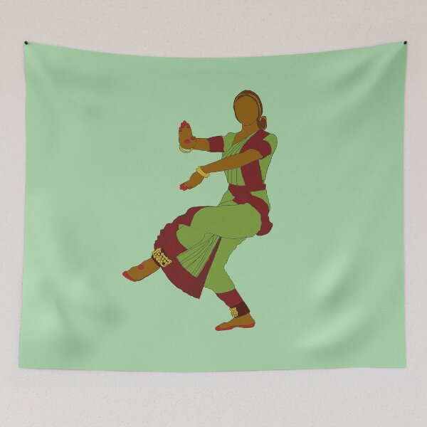 Item preview, Bharatanayam Pose #2 . Indian Classical designed and sold by kesiyajohny.