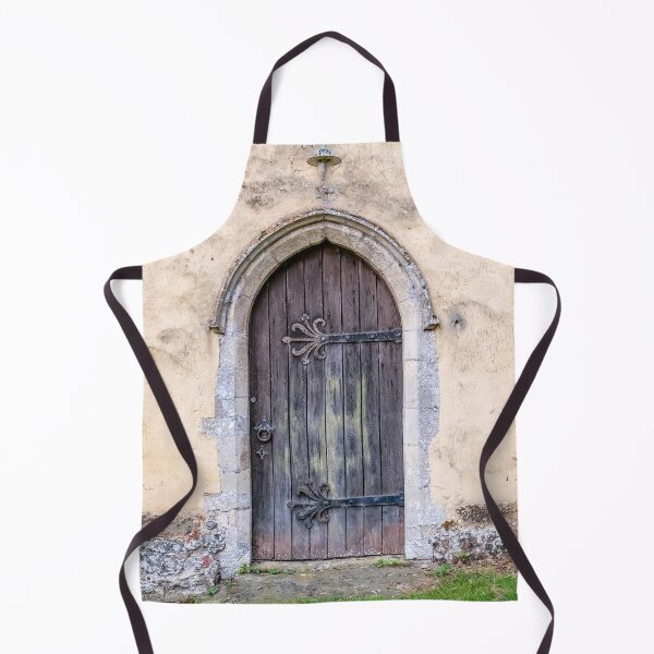 Item preview, The aged wooden door covering the entrance to St Benedicts Church in the Norfolk village of Horning designed and sold by yackers1.