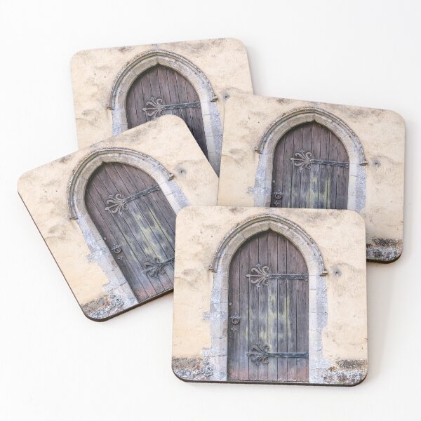 Item preview, The aged wooden door covering the entrance to St Benedicts Church in the Norfolk village of Horning designed and sold by yackers1.