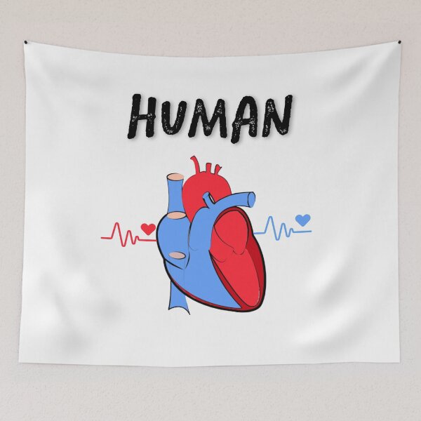 Item preview, HUMAN HEART designed and sold by Hussain Shirts.