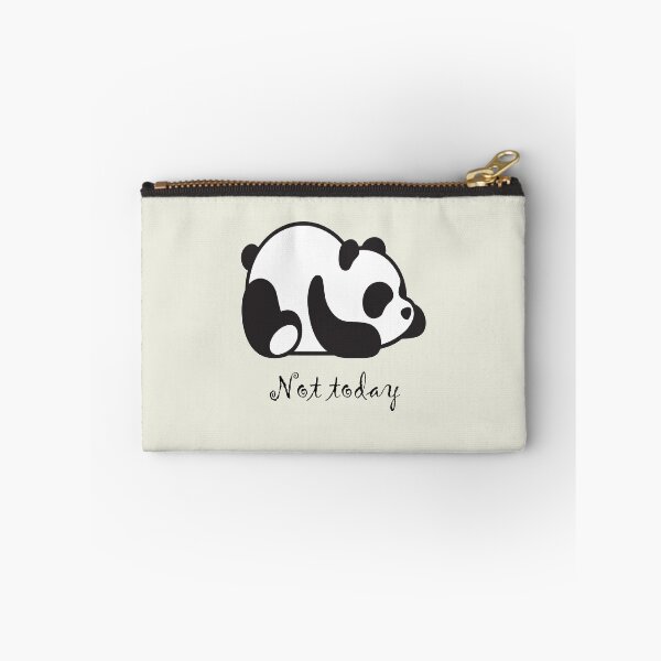 Item preview, Not today - lazy panda - funny animal designed and sold by girlytrends.