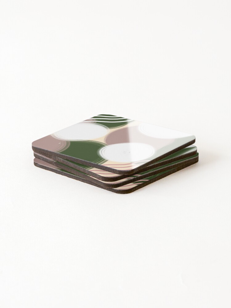 Thumbnail 4 of 5, Coasters (Set of 4), ABSTRACT designed and sold by MONISIOART.