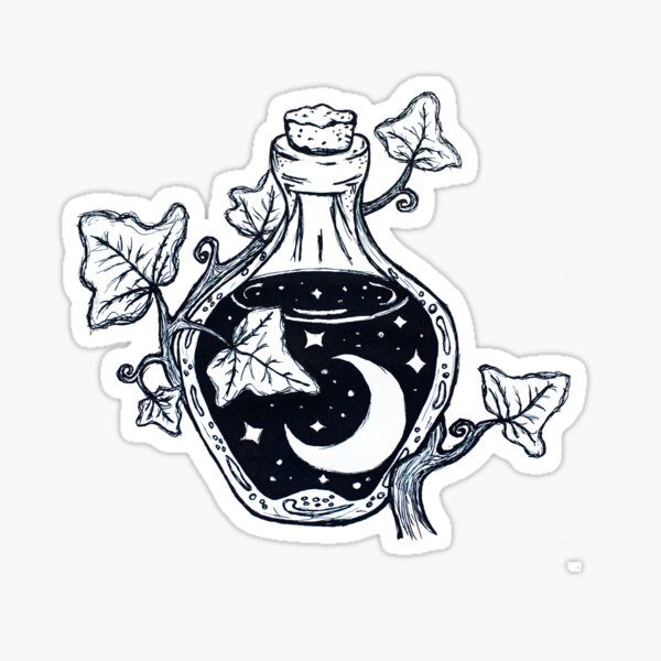 Moonshine Sticker