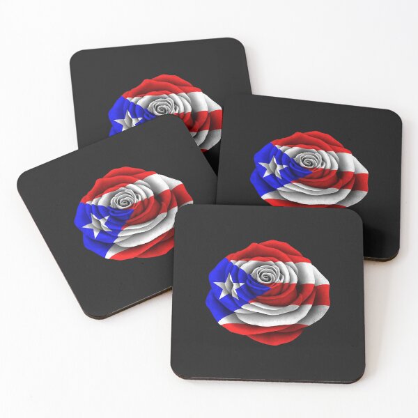 Item preview, Puerto Rico Flag Rose with Pride and Patriotic designed and sold by Chuck Korringa.