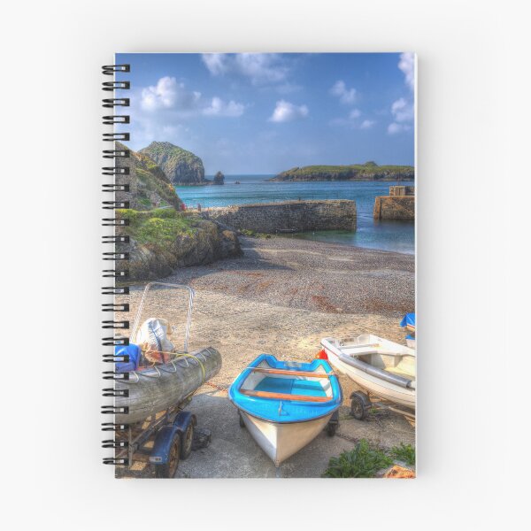 Item preview, Mullion Cove Harbour Cornwall With Boats designed and sold by acceleratorhams.