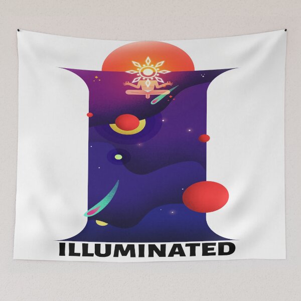 Item preview, I for ILLUMINATED designed and sold by Apoorv Choudhary.