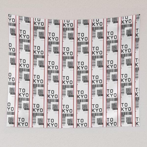 Item preview, Tokyo Airport Ticket designed and sold by Jessica Arling.
