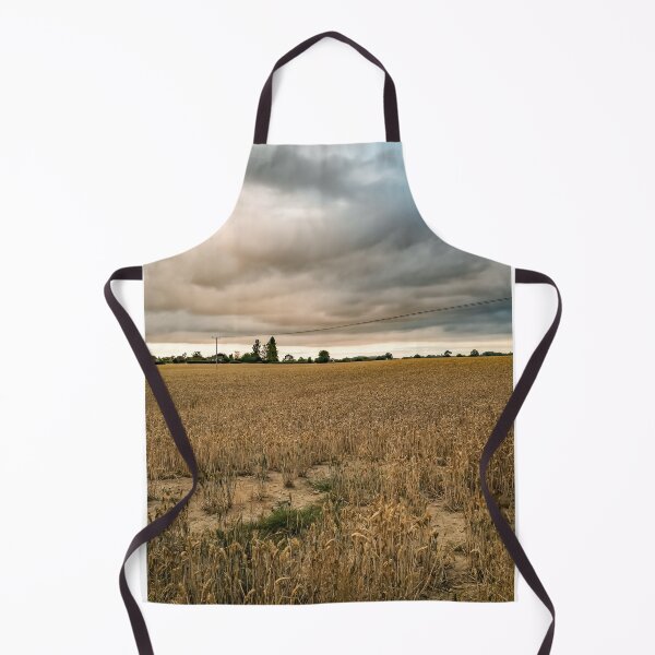 Item preview, Corn field in rural Norfolk on an overcast and stormy day designed and sold by yackers1.