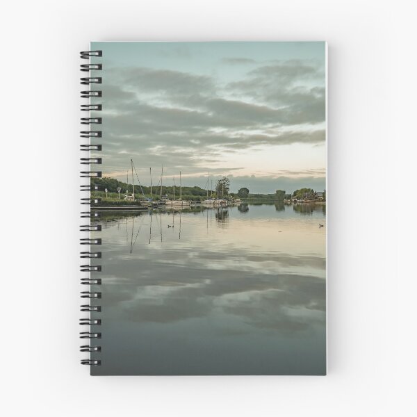 Item preview, The River Bure in the village of Horning in the Norfolk Broads National Park, captured as the sun starts to sink designed and sold by yackers1.