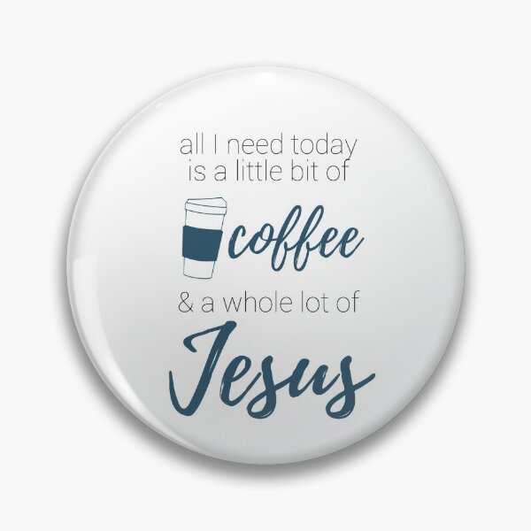 Item preview, Coffee & Jesus (Blue) designed and sold by alnicole.