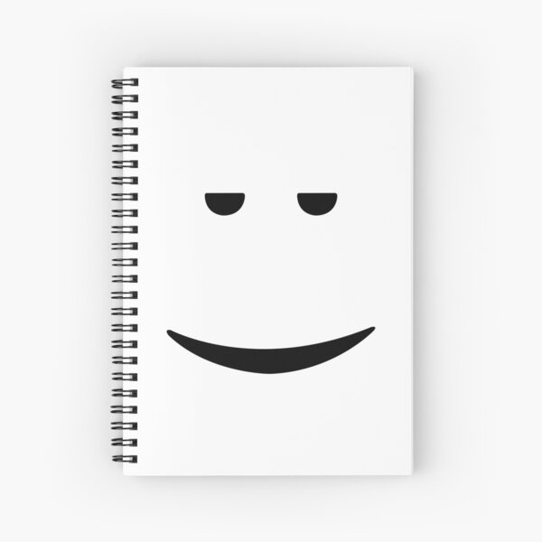 Chill Face Spiral Notebooks Redbubble - depressed chill face roblox