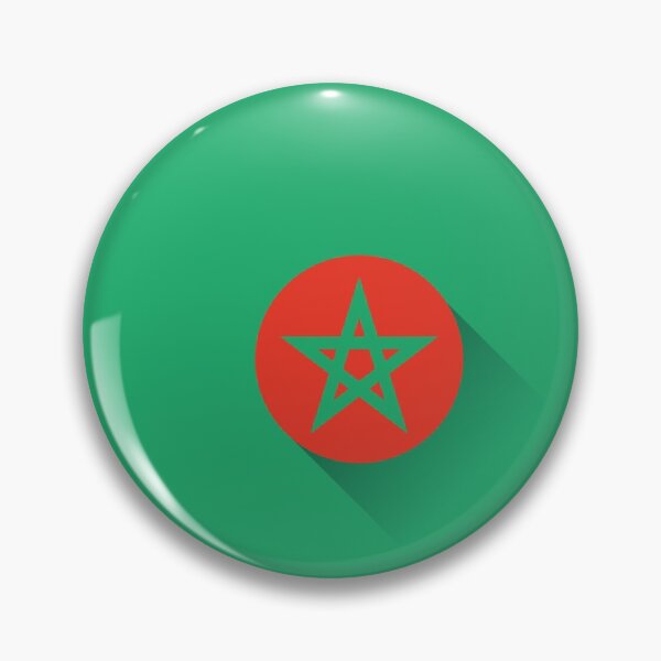 Item preview, Morocco Flag designed and sold by artworkbyrihen.