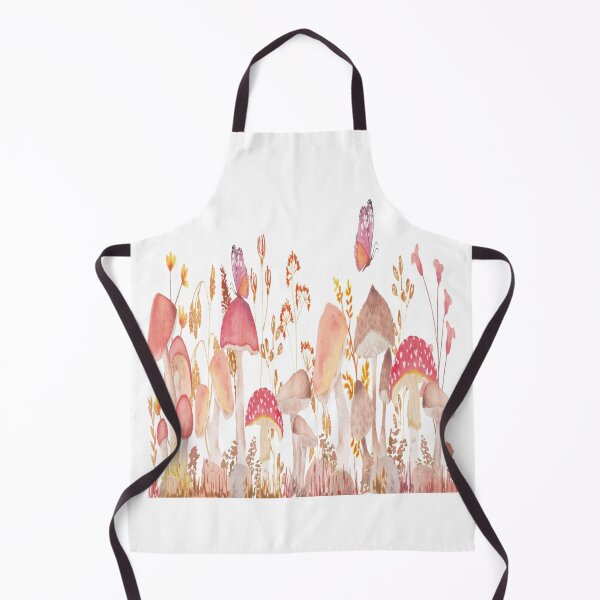 Item preview, Mushrooms with Butterflies Pattern designed and sold by bestoffers.