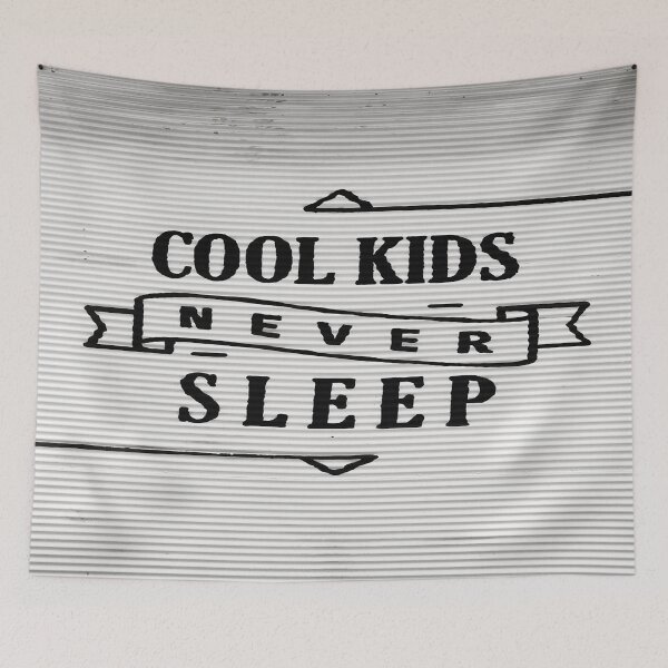 Item preview, Cool Kids Never Sleep designed and sold by andylynns.