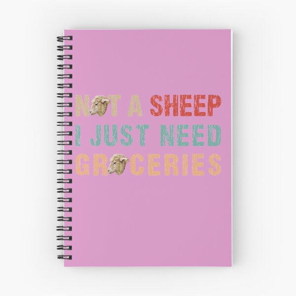 Item preview, I'm Not A Sheep I Just Need Groceries designed and sold by Dream-bubble.