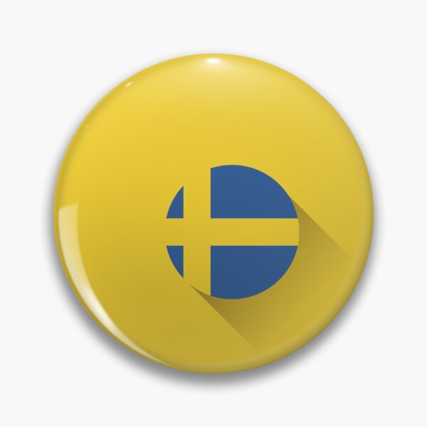 Item preview, Sweden Flag designed and sold by artworkbyrihen.