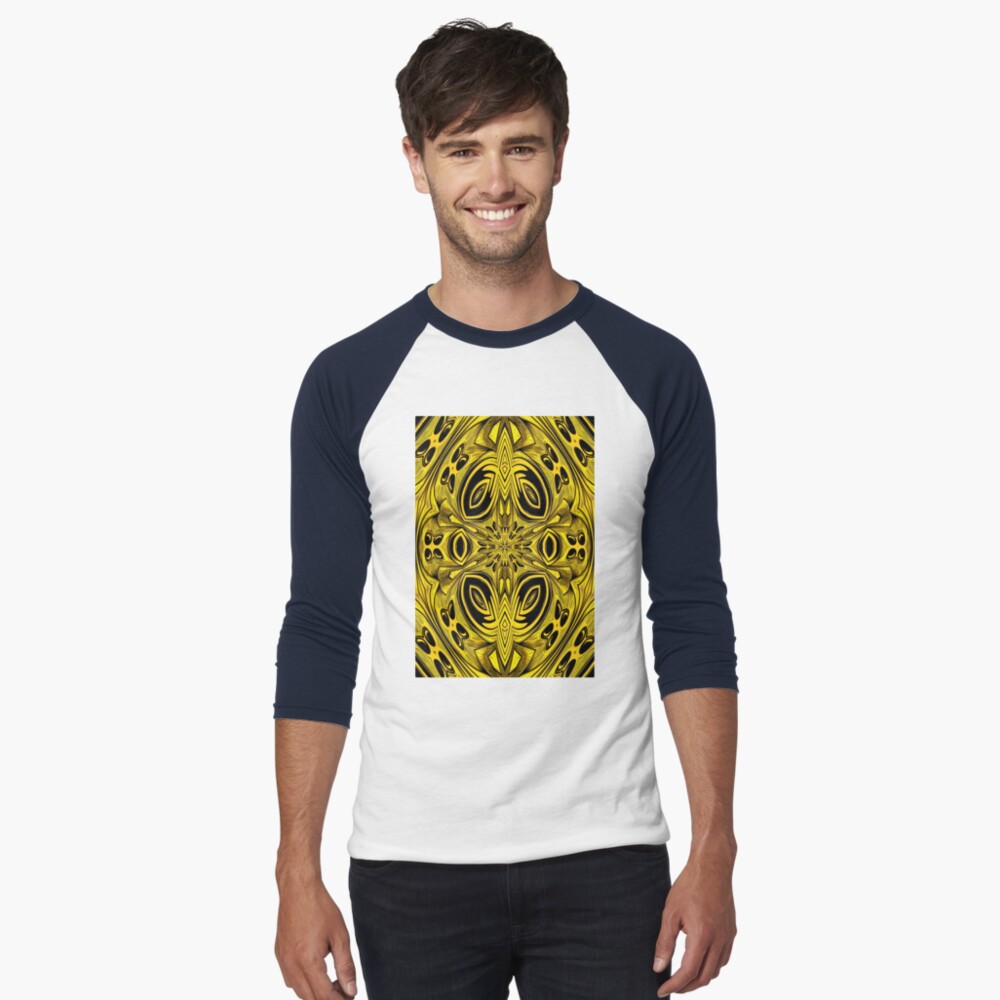 Item preview, Baseball ¾ Sleeve T-Shirt designed and sold by vkdezine.