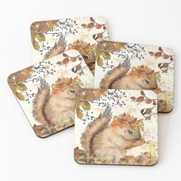 Item preview, Fall Squirrel designed and sold by Lynnea Washburn.