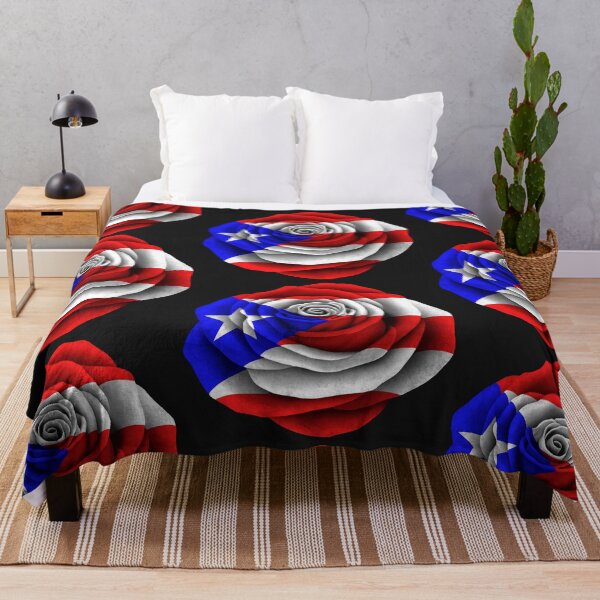 Item preview, Puerto Rico Flag Rose with Pride and Patriotic designed and sold by Chuck Korringa.