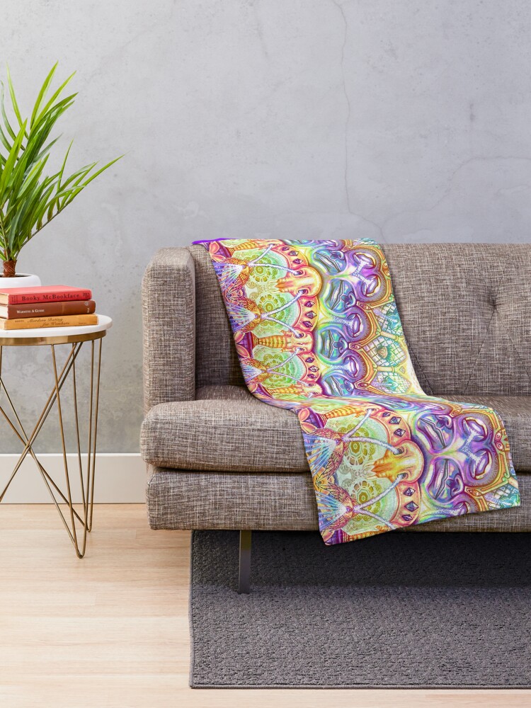 Alternate view of Deja Vu Throw Blanket