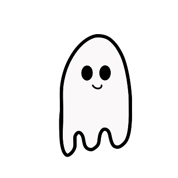 Artwork thumbnail, Halloween Ghost by httpsgm
