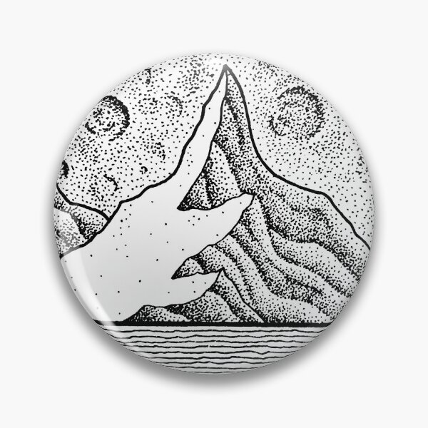 Artikelvorschau, Mond über den Bergen entworfen und verkauft von JavensArt.