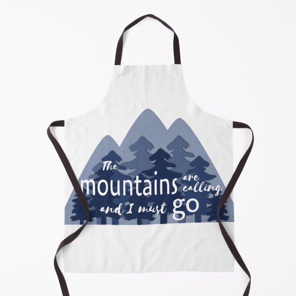 Item preview, The Mountains Are Calling - Blue designed and sold by MSwiftDesigns.