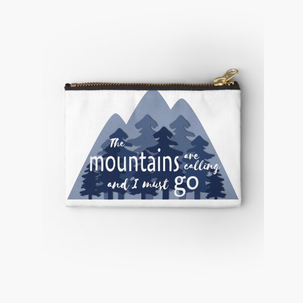 Item preview, The Mountains Are Calling - Blue designed and sold by MSwiftDesigns.