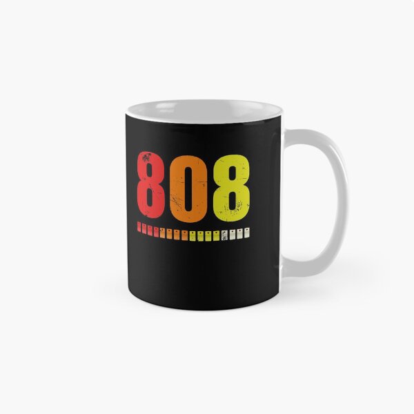 Aperçu de l'œuvre TR-808 Boîte à rythmes électronique rétro vintage créée et vendue par melomedia.