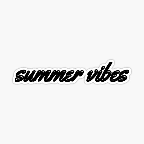 summer vibes vintage Sticker for Sale by TrinityGIRL