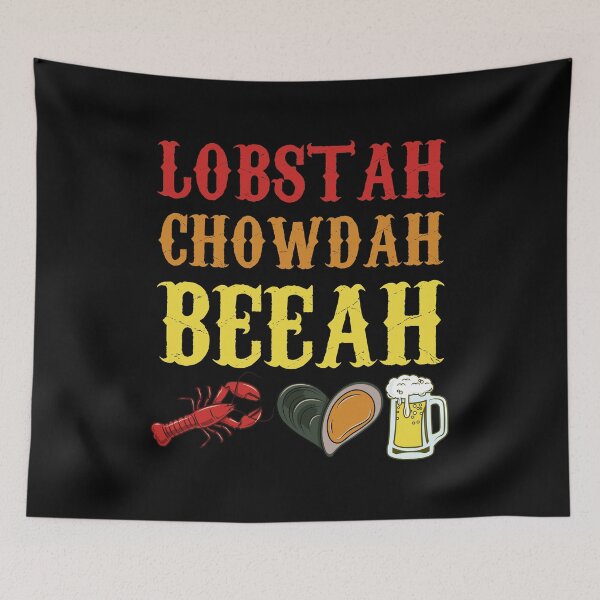 Item preview, Funny Lobster Chowder Beer Boston Accent Gift designed and sold by Sandra78.