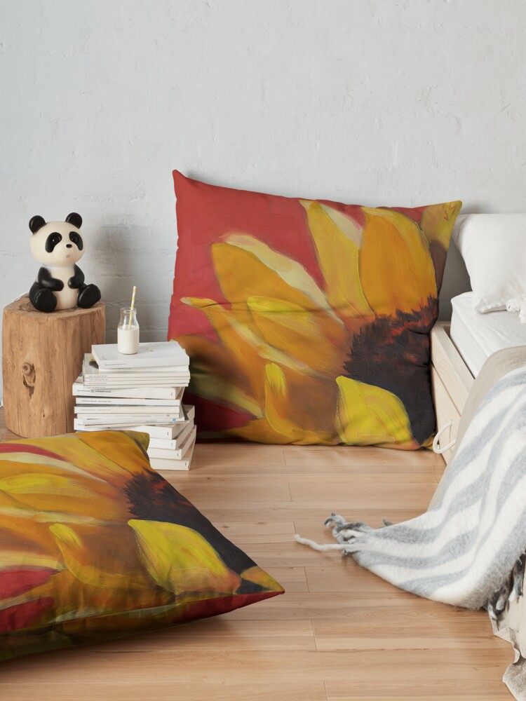 Alternate view of Hot, Wild and Bold! Floor Pillow