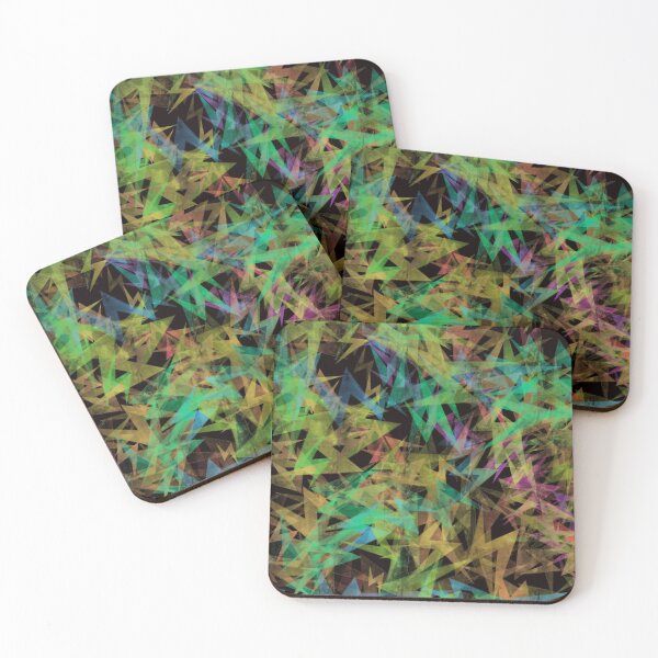 Item preview, Multi coloured zig zag pattern designed and sold by Diane Hunter Art.