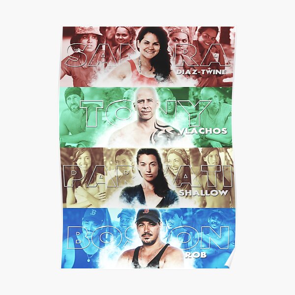 Survivor Mount Rushmore Poster