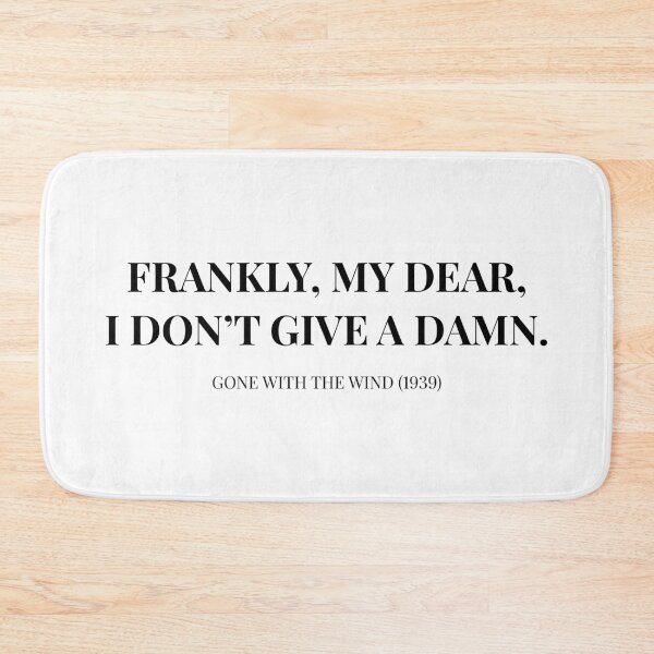 Item preview, Gone With The Wind Movie Quote designed and sold by TamDigitalPrint.