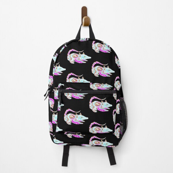 Item preview, mandala mayan opossum possum pattern ecopop designed and sold by jorgelebeau.