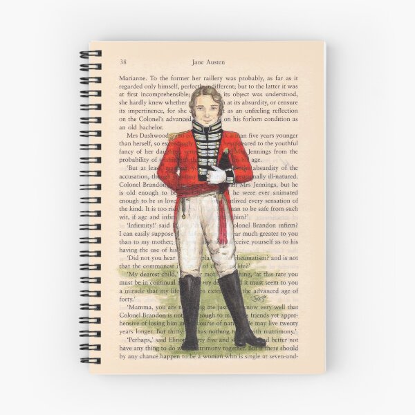 Item preview, Jane Austen - Sense and Sensibility - Colonel Brandon designed and sold by Jess Purser.
