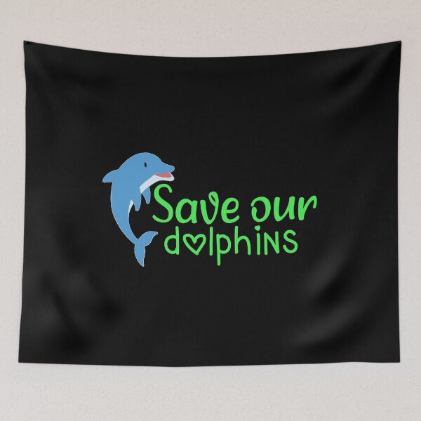 Item preview, Save our dolphins designed and sold by ZAstore.