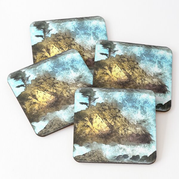 Item preview, The Craggy Shore designed and sold by Bubblepoor.