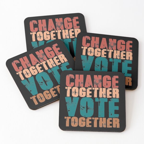 Item preview, Change Together, Vote Together designed and sold by EGIT.