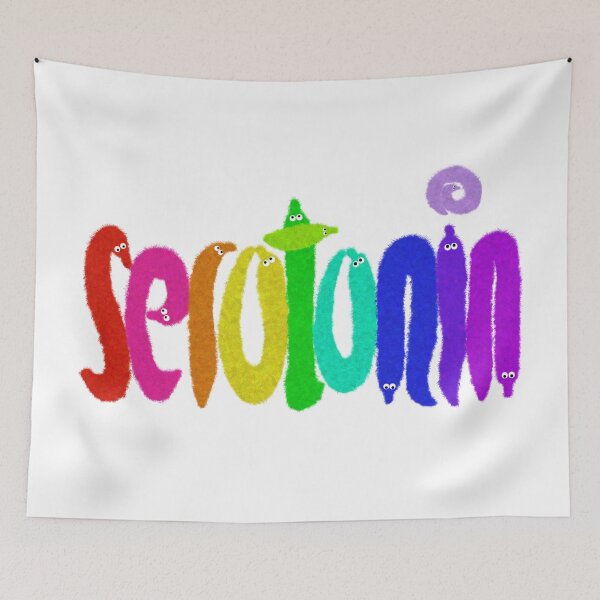 Item preview, worm on a string ♥ serotonin designed and sold by icecreamfreeze.