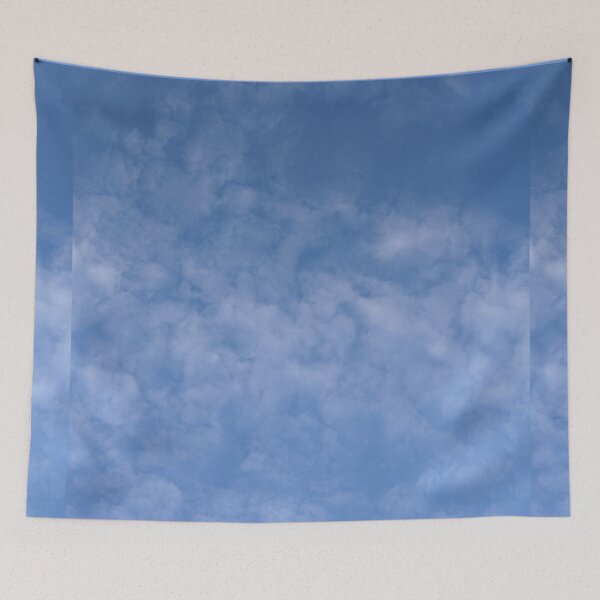 Item preview, Blue sky white clouds designed and sold by vibrantyy.