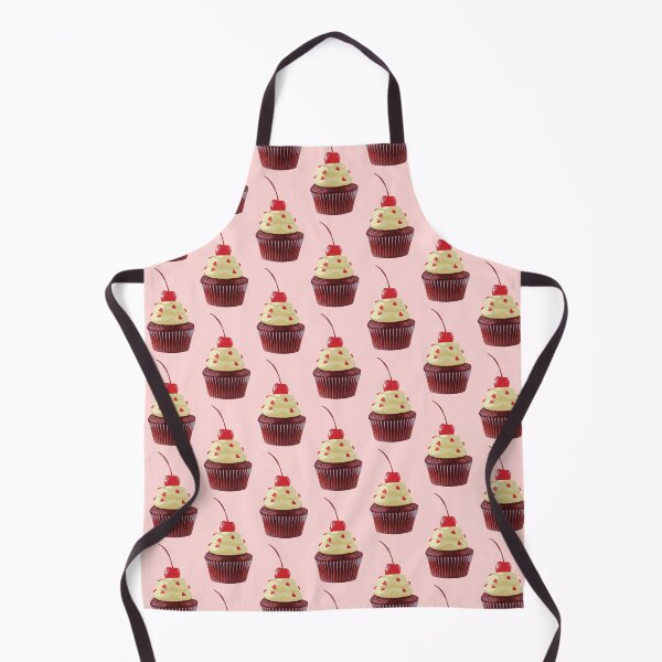 Item preview, Cherry Heart Red Velvet Cupcake designed and sold by TheSimpleMan.