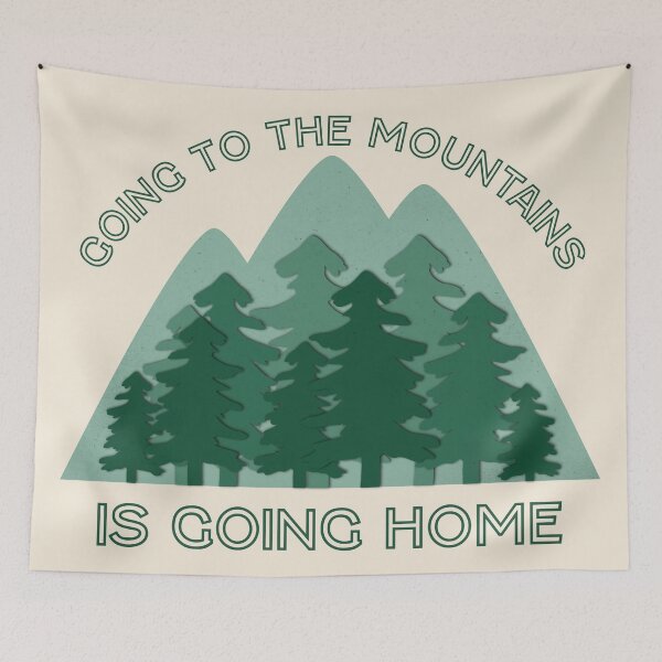 Item preview, Going to the Mountains - Green designed and sold by MSwiftDesigns.