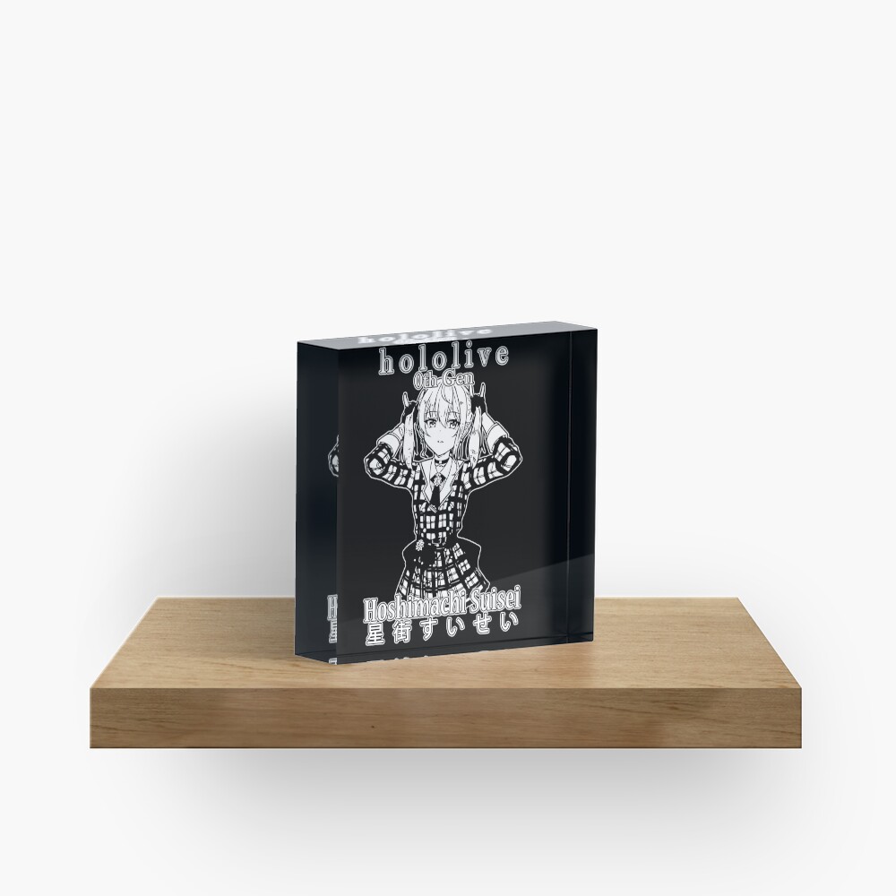 Hoshimachi Suisei 0th Gen Hololive Acrylic Block