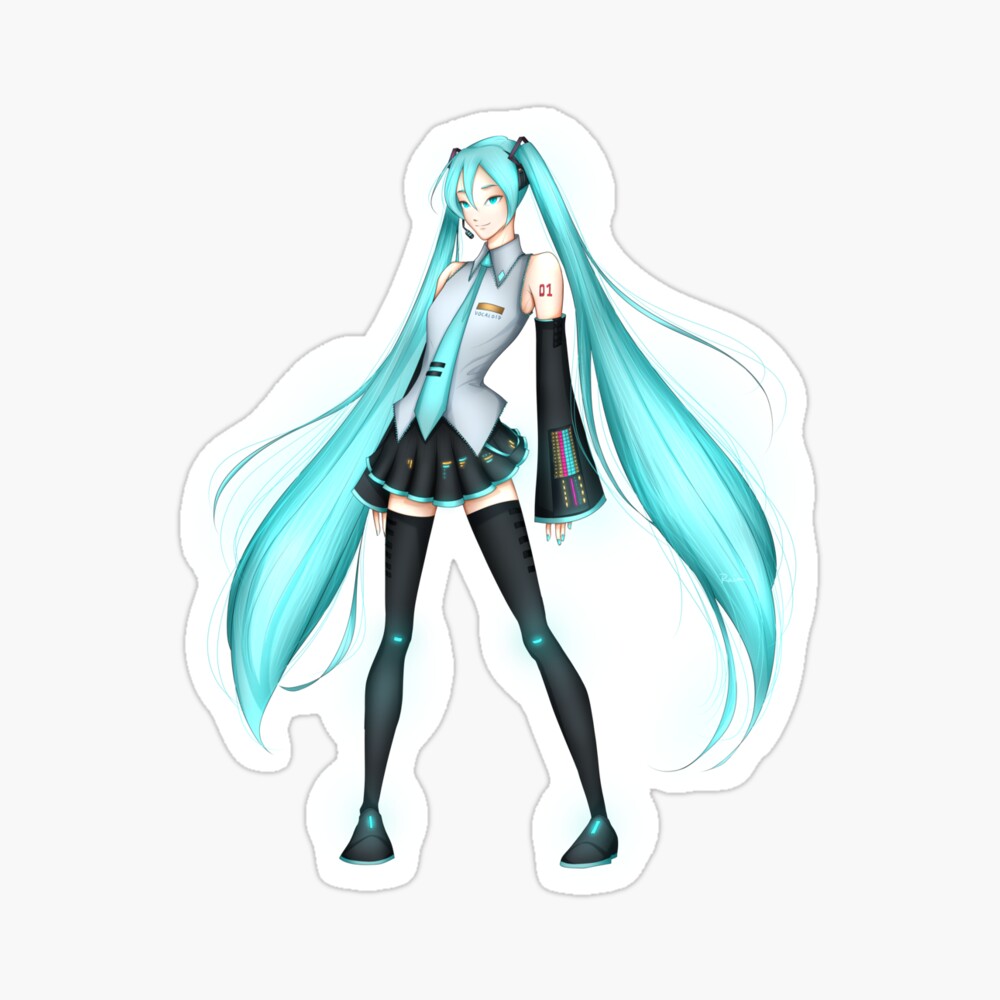 Cuaderno for Sale con la obra «Hatsune Miku (cuerpo completo)» de rain5590  | Redbubble