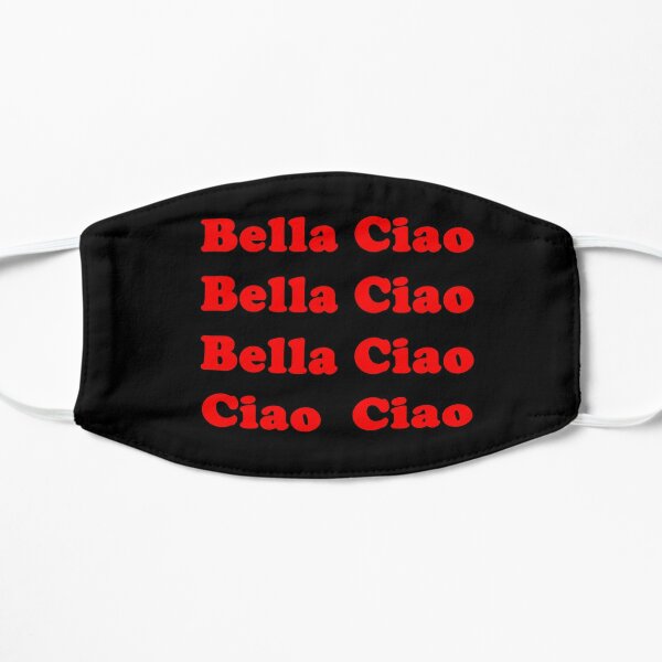 Italian Song Face Masks Redbubble - bella ciao roblox id roblox music codes in 2020 roblox ciao super mario world