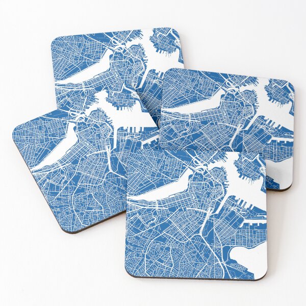 Item preview, Boston Map designed and sold by CartoCreative.